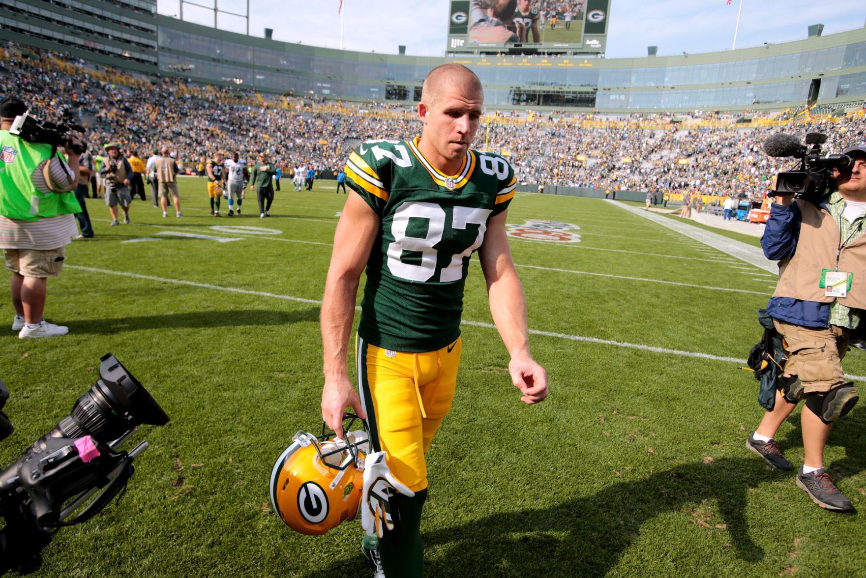 Jordy Nelson, wide receiver β released, signed with Oakland Raiders